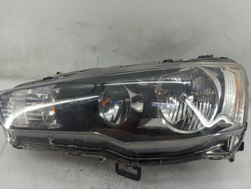 2009-2017 Mitsubishi Lancer Driver Left Oem Head Light Headlight Lamp - Oemusedautoparts1.com