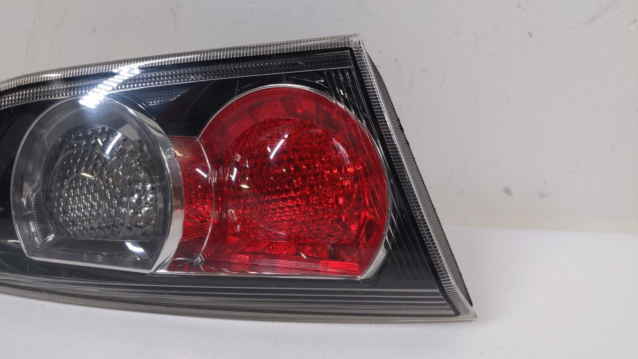 2016 Mitsubishi Lancer Tail Light Assembly Driver Left OEM P/N:P5614 Fits OEM Used Auto Parts - Oemusedautoparts1.com