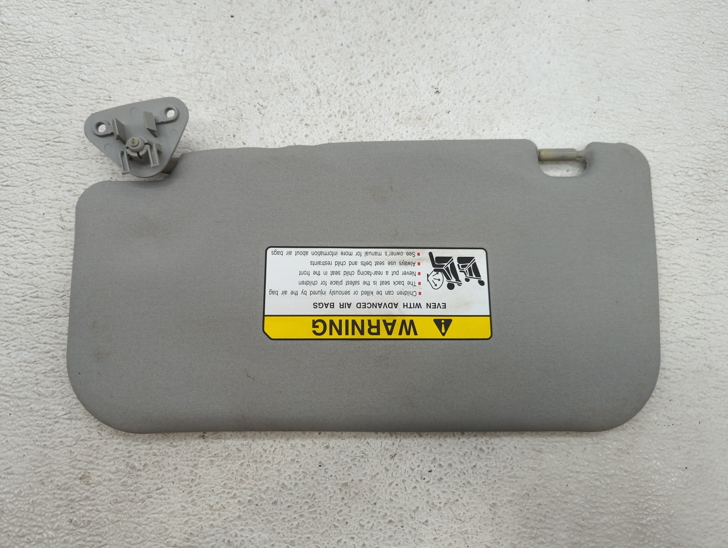 2007-2017 Mitsubishi Lancer Sun Visor Shade Replacement Passenger Right Mirror Fits OEM Used Auto Parts - Oemusedautoparts1.