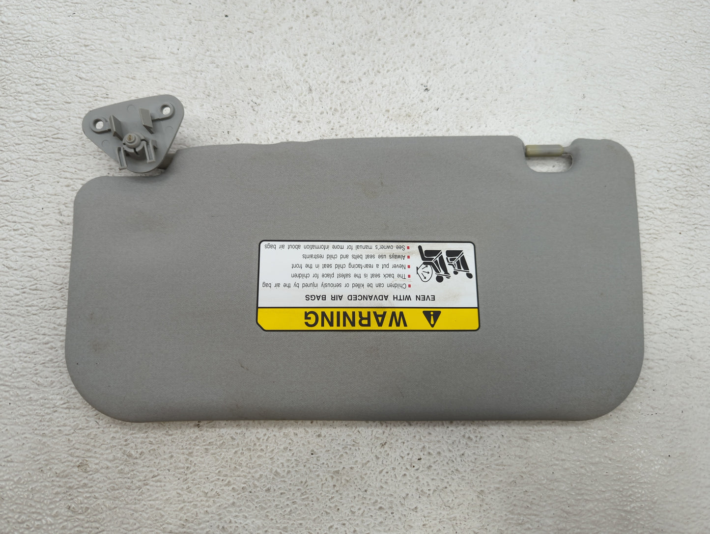 2007-2017 Mitsubishi Lancer Sun Visor Shade Replacement Passenger Right Mirror Fits OEM Used Auto Parts - Oemusedautoparts1.