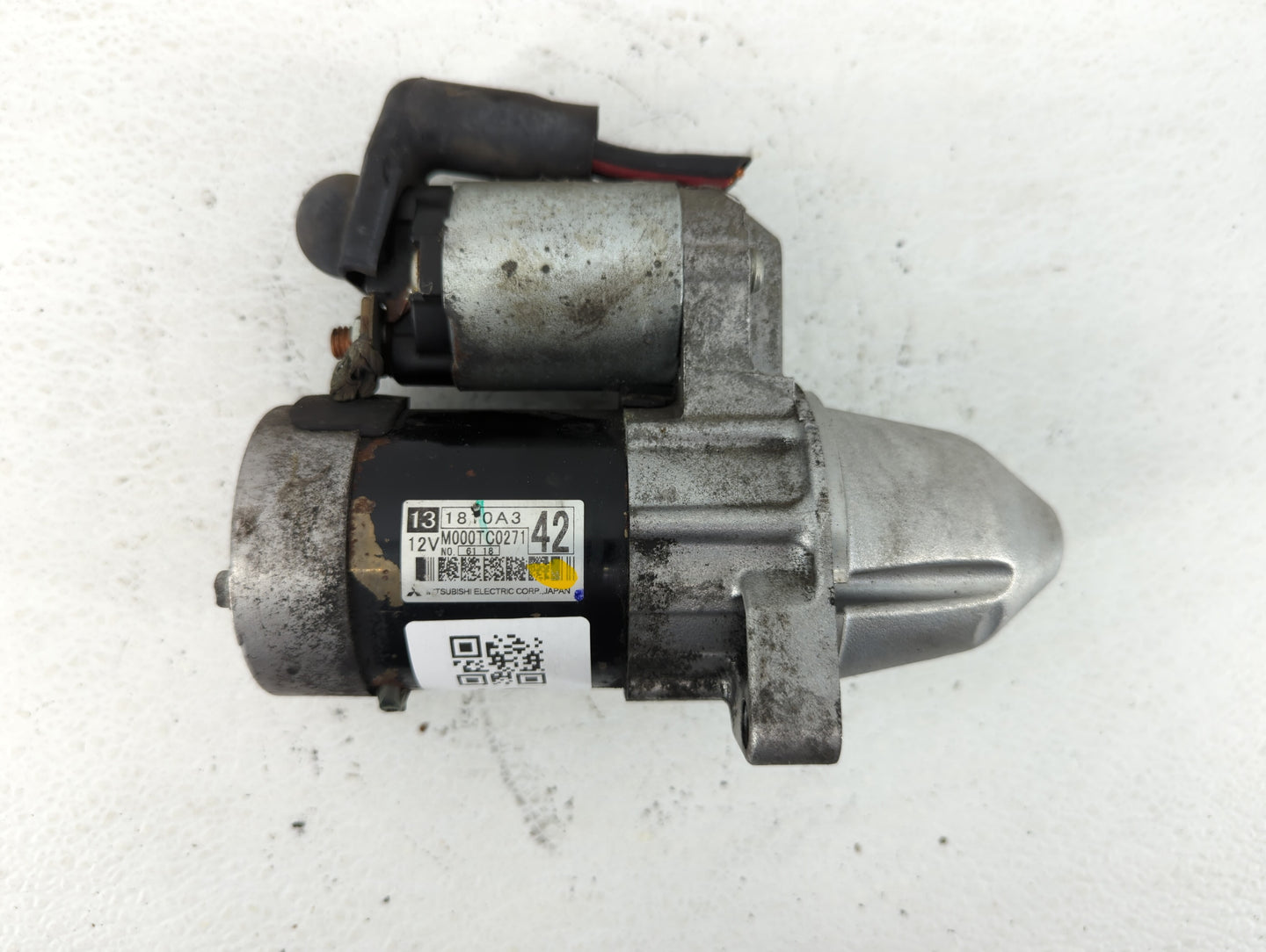 2016 Mitsubishi Lancer Car Starter Motor Solenoid OEM P/N:1810A342 Fits OEM Used Auto Parts - Oemusedautoparts1.com