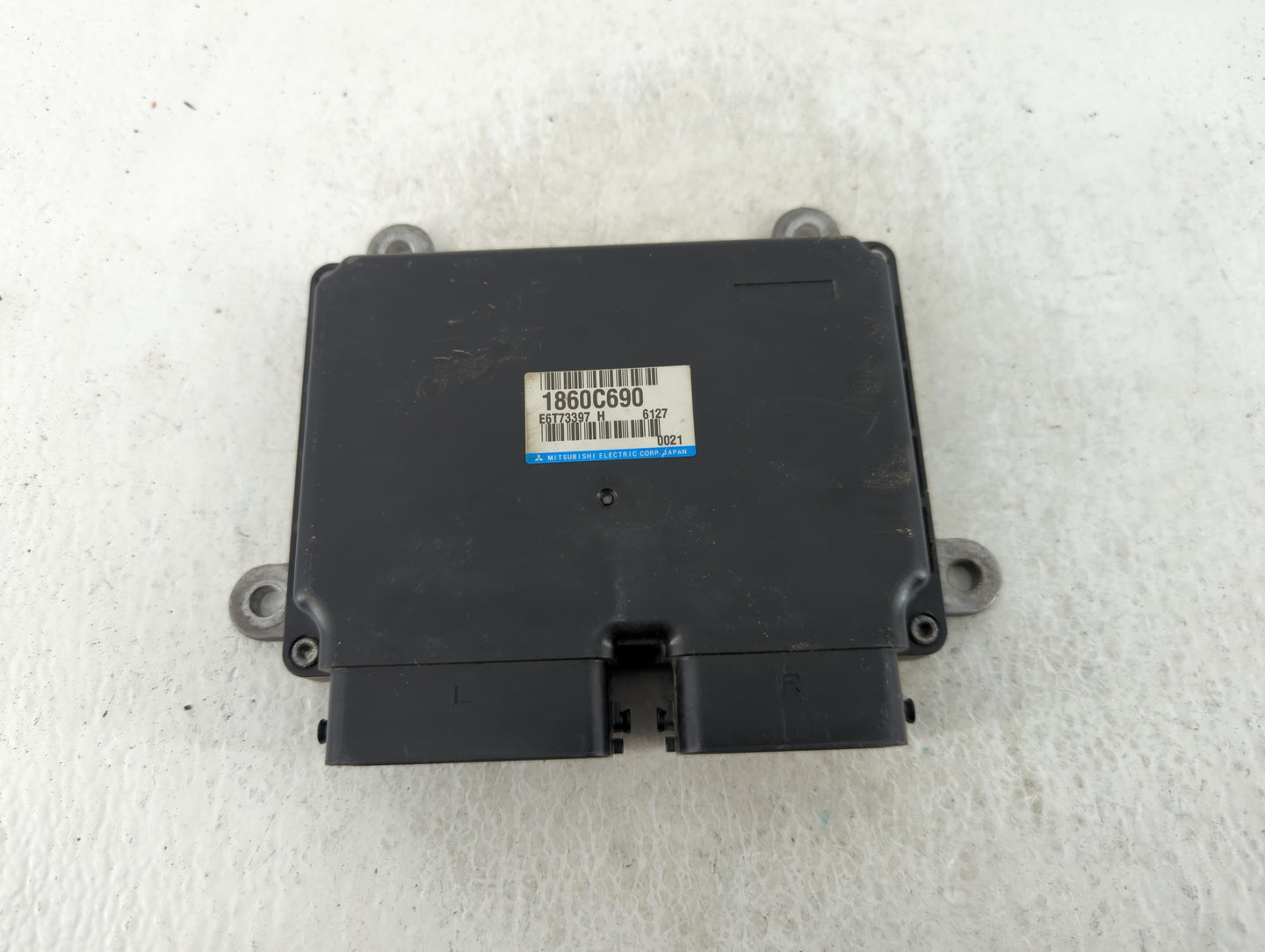 2016 Mitsubishi Lancer PCM Engine Control Computer ECU ECM PCU OEM P/N:1860C690 Fits OEM Used Auto Parts - Oemusedautoparts1
