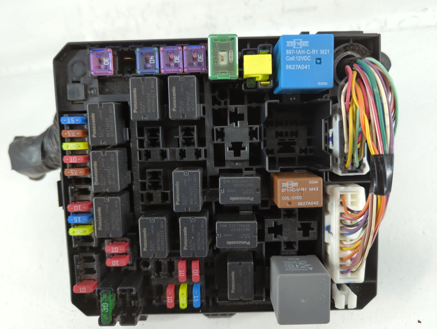 2016-2017 Mitsubishi Lancer Fusebox Fuse Box Panel Relay Module P/N:8565A268 Fits Fits 2012 2013 2014 2015 2016 2017 OEM Use