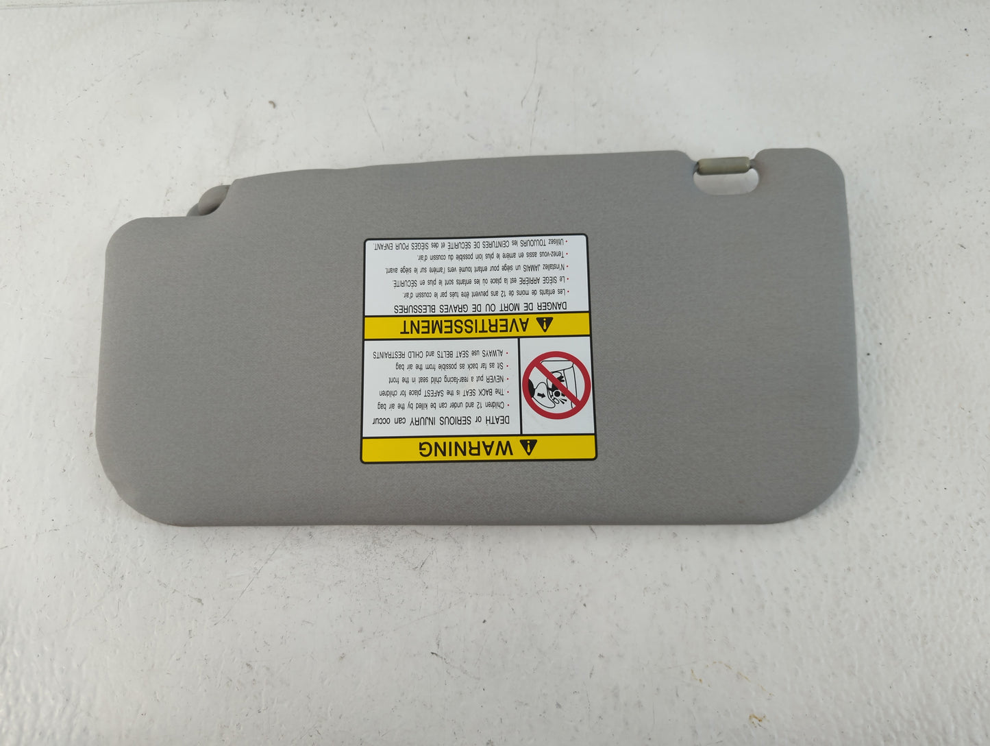 2007-2017 Mitsubishi Lancer Sun Visor Shade Replacement Passenger Right Mirror Fits OEM Used Auto Parts - Oemusedautoparts1.