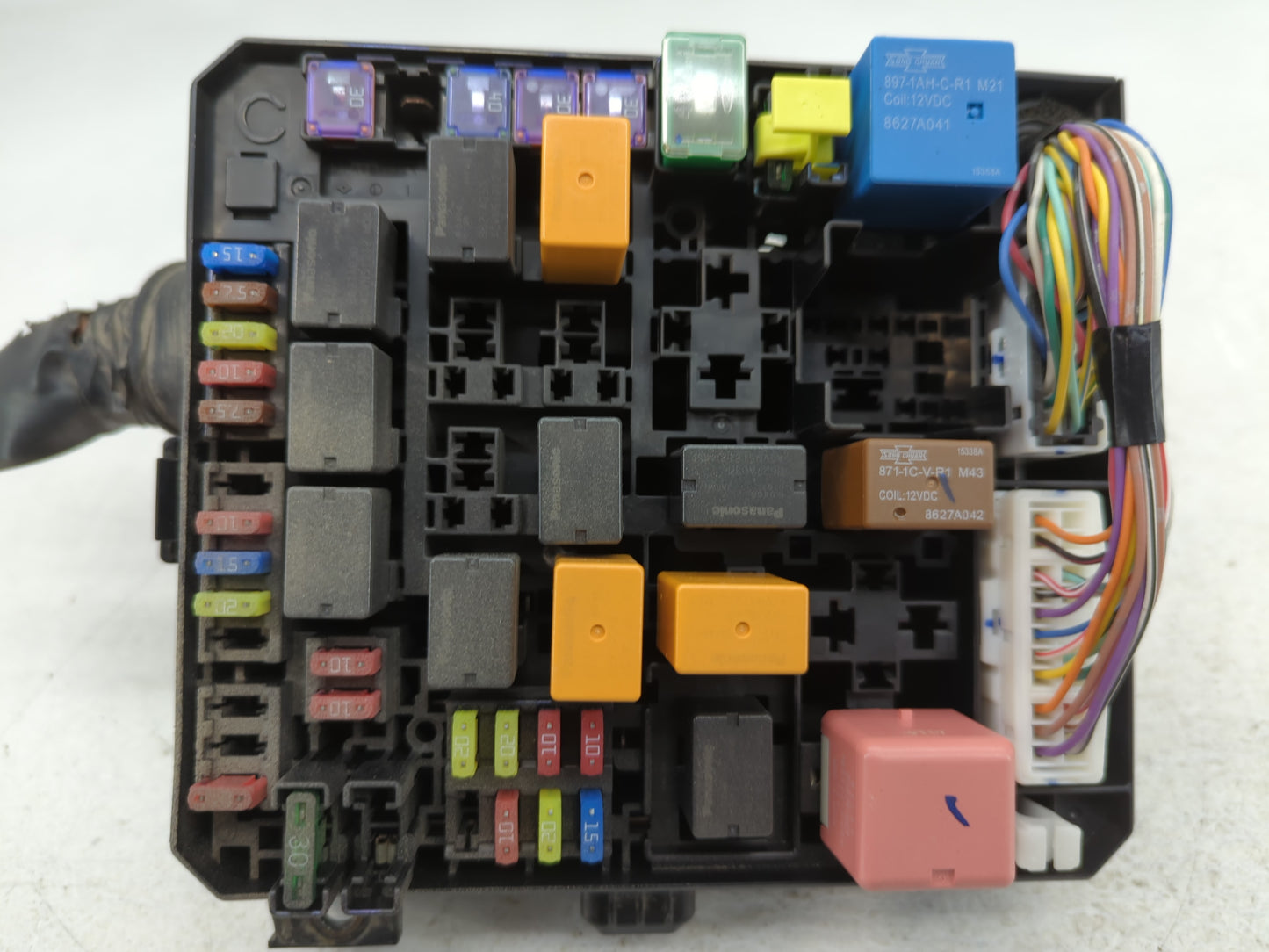 2016-2017 Mitsubishi Lancer Fusebox Fuse Box Panel Relay Module P/N:8565A268 Fits Fits 2012 2013 2014 2015 2016 2017 OEM Use