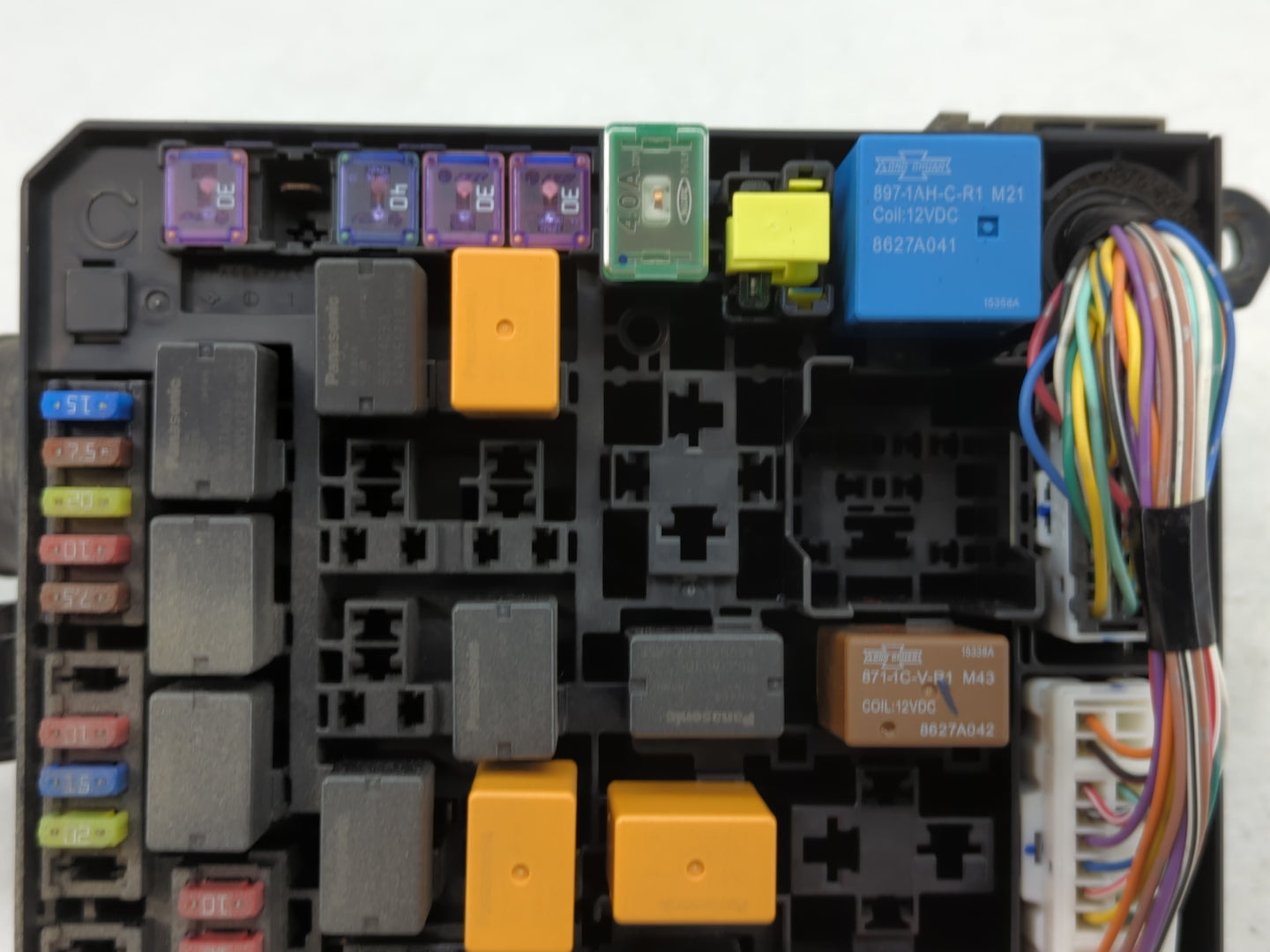 2016-2017 Mitsubishi Lancer Fusebox Fuse Box Panel Relay Module P/N:8565A268 Fits Fits 2012 2013 2014 2015 2016 2017 OEM Use