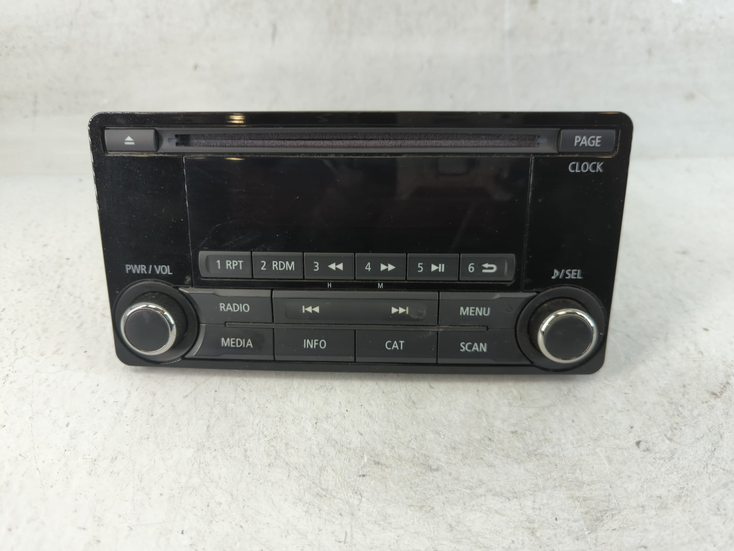 2016 Mitsubishi Lancer Radio AM FM Cd Player Receiver Replacement P/N:8701A185 Fits OEM Used Auto Parts - Oemusedautoparts1.