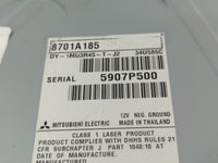 2016 Mitsubishi Lancer Radio AM FM Cd Player Receiver Replacement P/N:8701A185 Fits OEM Used Auto Parts - Oemusedautoparts1.