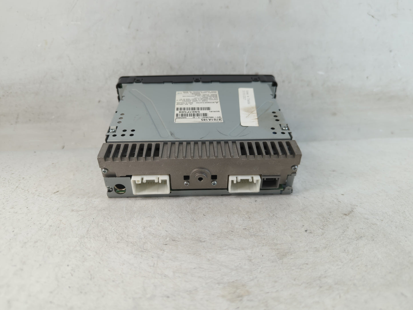 2016 Mitsubishi Lancer Radio AM FM Cd Player Receiver Replacement P/N:8701A185 Fits OEM Used Auto Parts - Oemusedautoparts1.