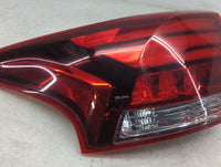 2016 Mitsubishi Outlander Tail Light Assembly Driver Left OEM Fits OEM Used Auto Parts - Oemusedautoparts1.com
