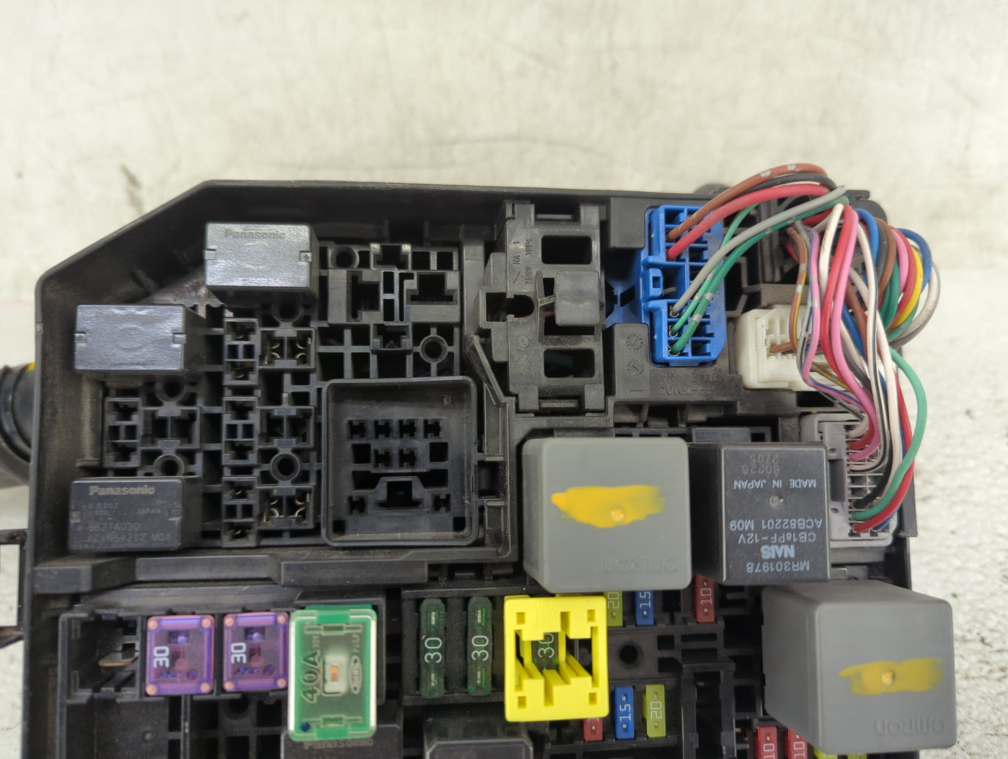 2014-2016 Mitsubishi Outlander Fusebox Fuse Box Panel Relay Module P/N:8627A030 ACVN51212, MR301978 Fits Fits 2014 2015 2016