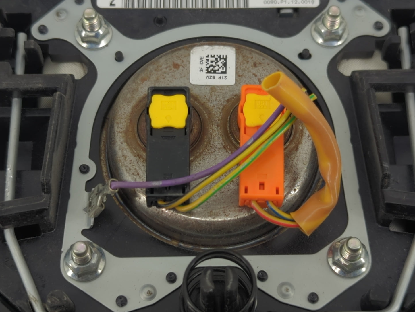 2016 Mitsubishi Outlander Air Bag Driver Left Steering Wheel Mounted P/N:7030A648XA BT262WADH09, 631010300 Fits OEM Used Aut
