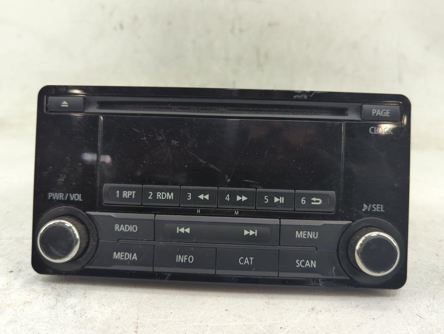 2016 Mitsubishi Outlander Radio AM FM Cd Player Receiver Replacement P/N:8701A185 DY-1MU3R45-T-J2 Fits OEM Used Auto Parts -