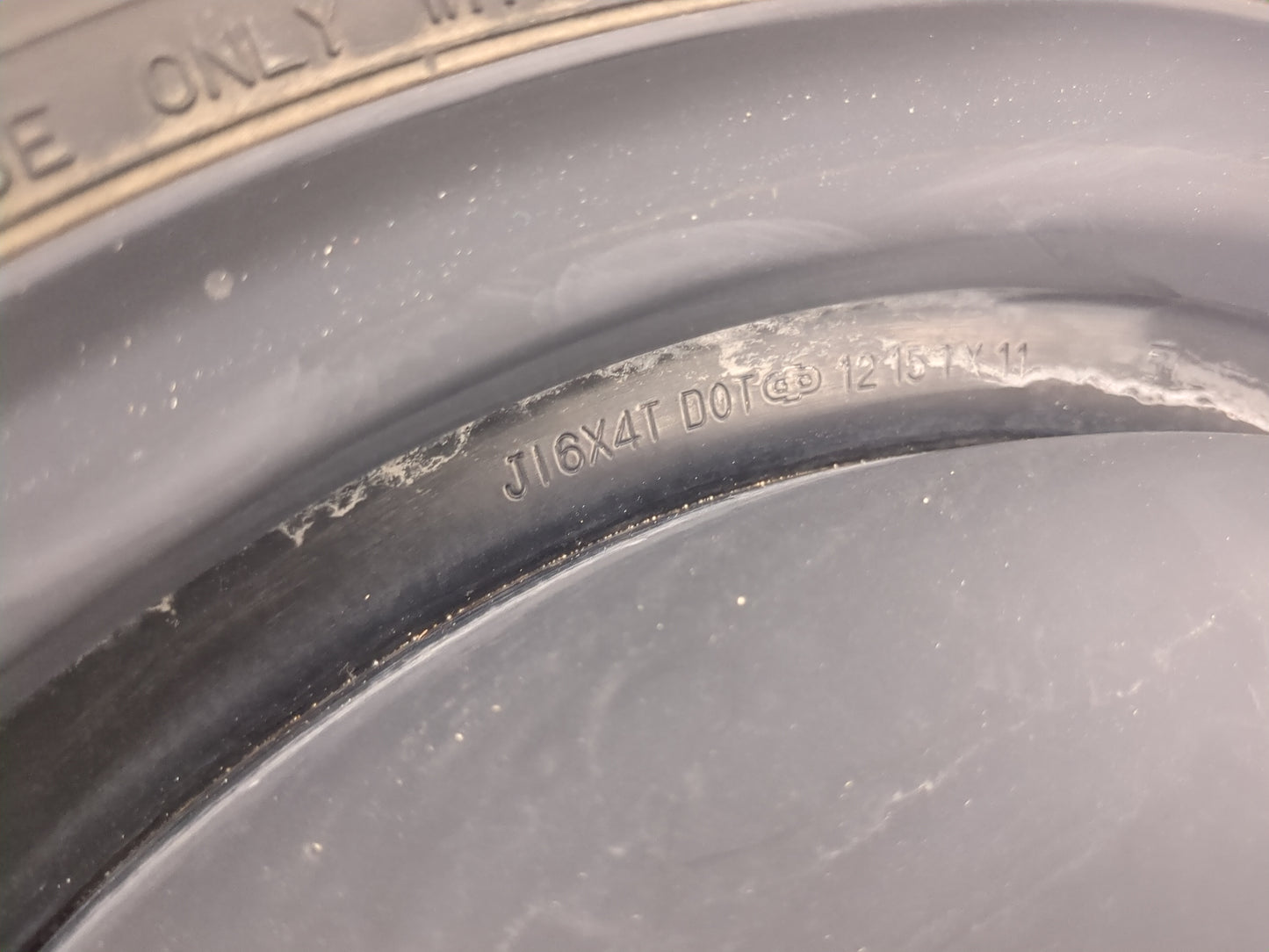 2016 Mitsubishi Outlander Spare Donut Tire Wheel Rim Oem - Oemusedautoparts1.com
