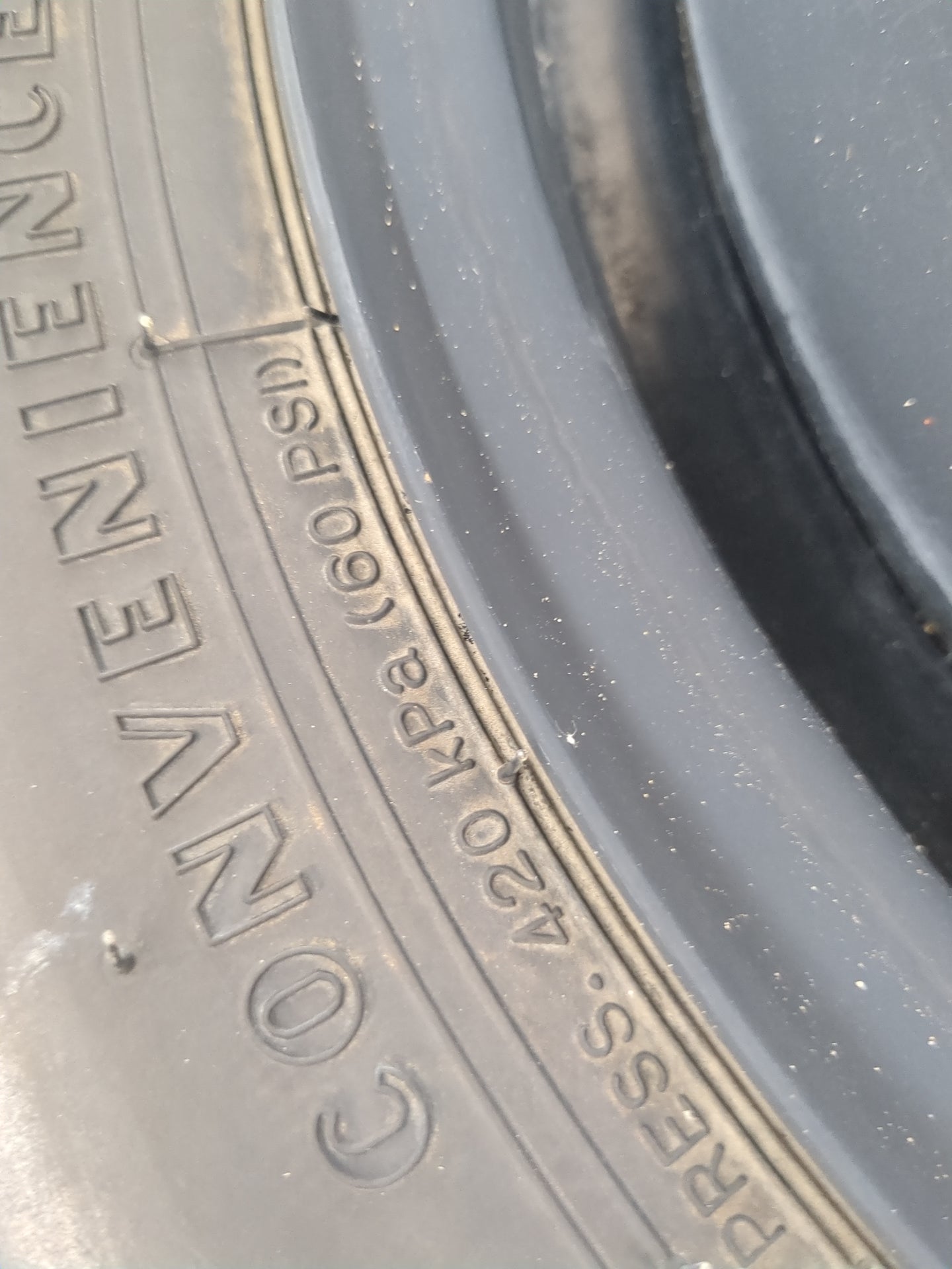 2016 Mitsubishi Outlander Spare Donut Tire Wheel Rim Oem - Oemusedautoparts1.com
