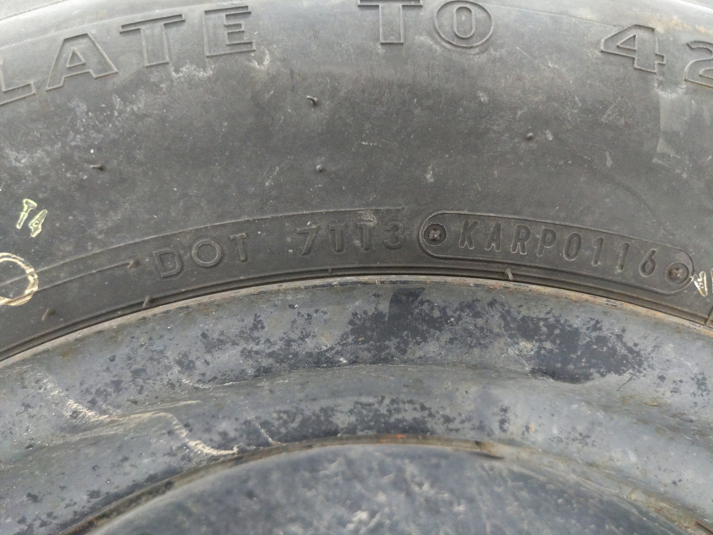 2003-2020 Mitsubishi Outlander Spare Donut Tire Wheel Rim Oem - Oemusedautoparts1.com