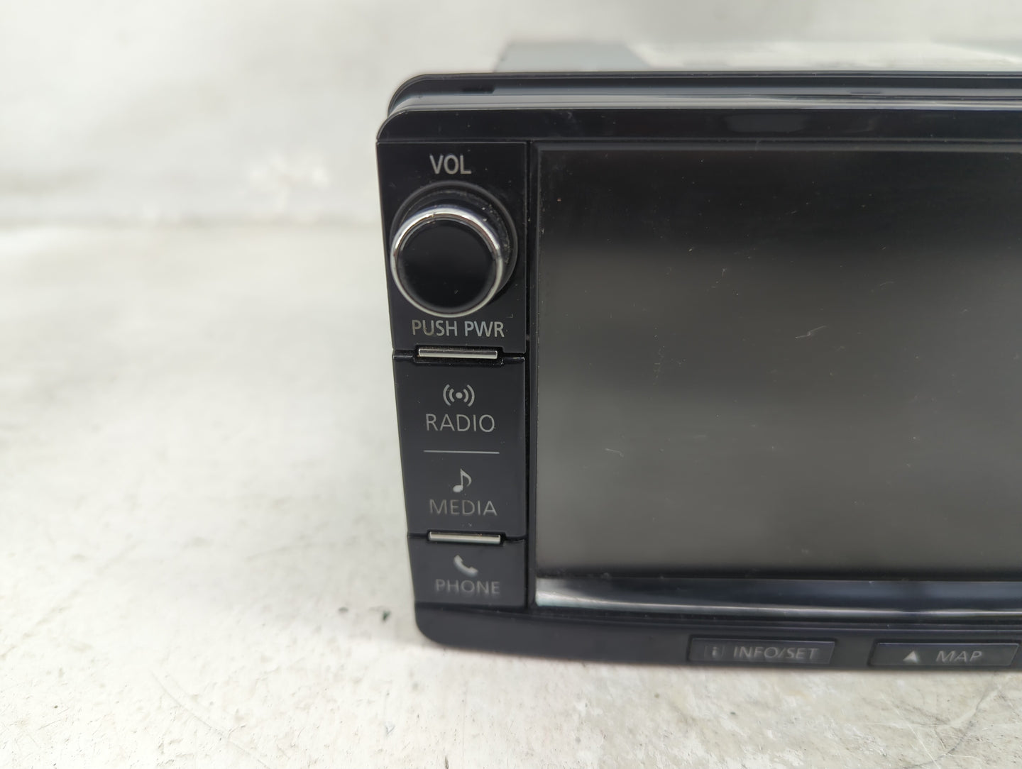2016 Mitsubishi Outlander Radio AM FM Cd Player Receiver Replacement P/N:8750A562 NR-242UM-16KZNA, 8750A563, NR-242UM-16KZN0