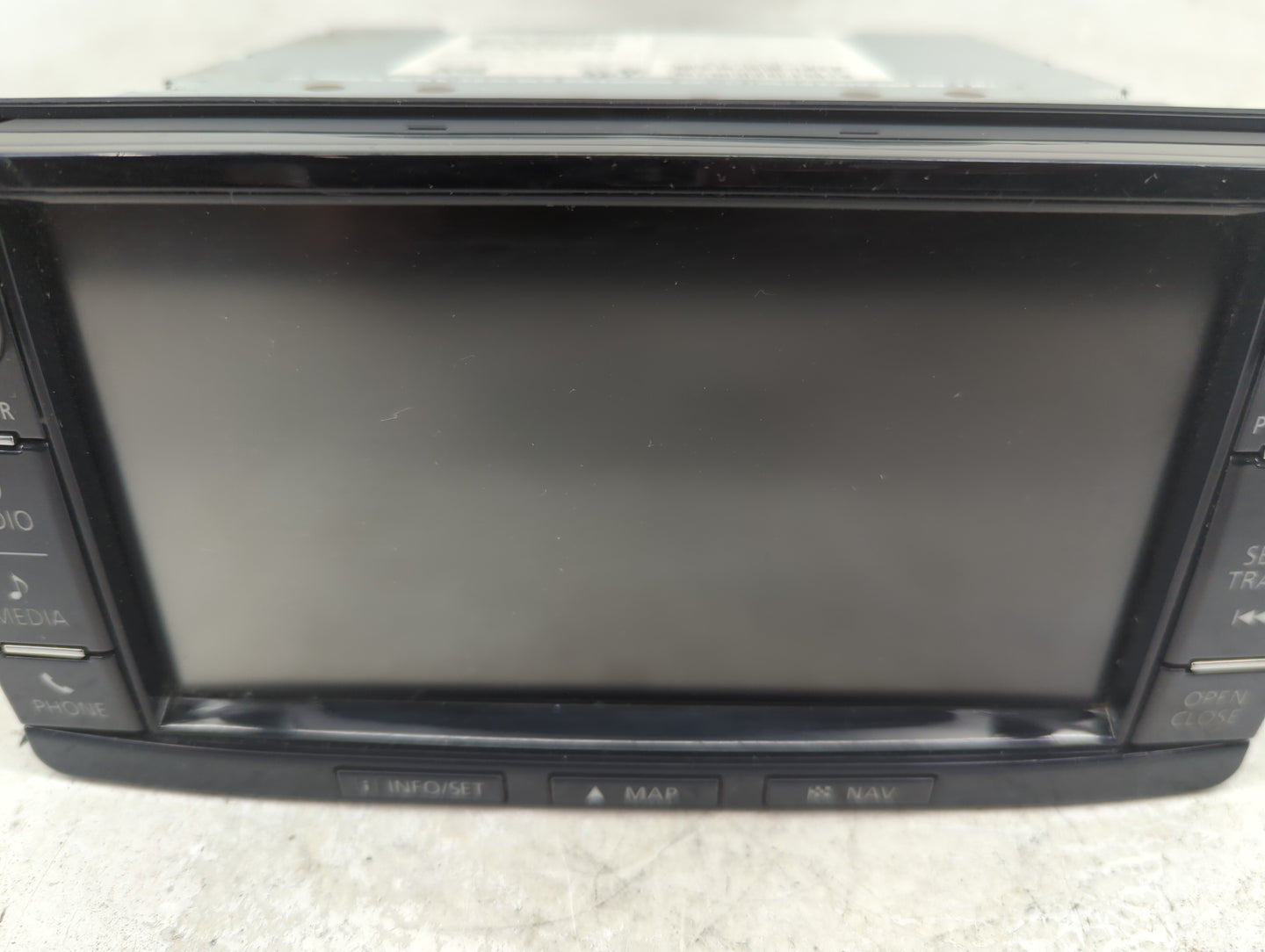2016 Mitsubishi Outlander Radio AM FM Cd Player Receiver Replacement P/N:8750A562 NR-242UM-16KZNA, 8750A563, NR-242UM-16KZN0