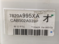 2014-2016 Mitsubishi Outlander Climate Control Module Temperature AC/Heater Replacement P/N:7820A995XA CAB502A039P Fits OEM 