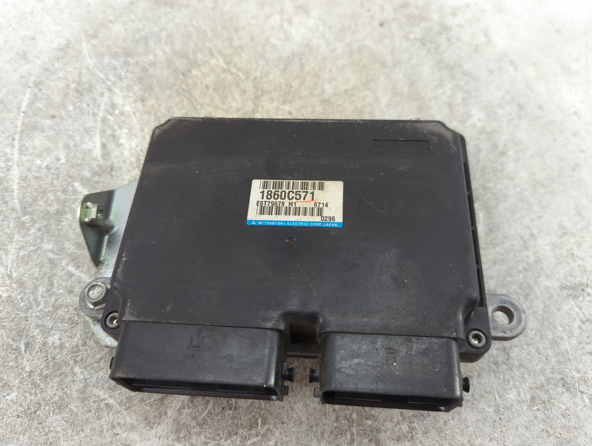 2016 Mitsubishi Outlander PCM Engine Control Computer ECU ECM PCU OEM P/N:1860C571 E6T79678 OEM Used Auto Parts - Oemusedaut