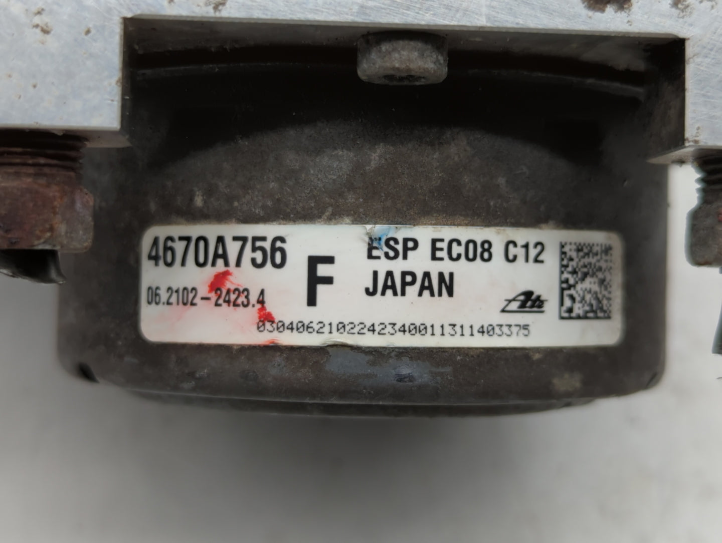 2016 Mitsubishi Outlander ABS Pump Control Module Replacement P/N:4670B231 4670A756 Fits OEM Used Auto Parts - Oemusedautopa