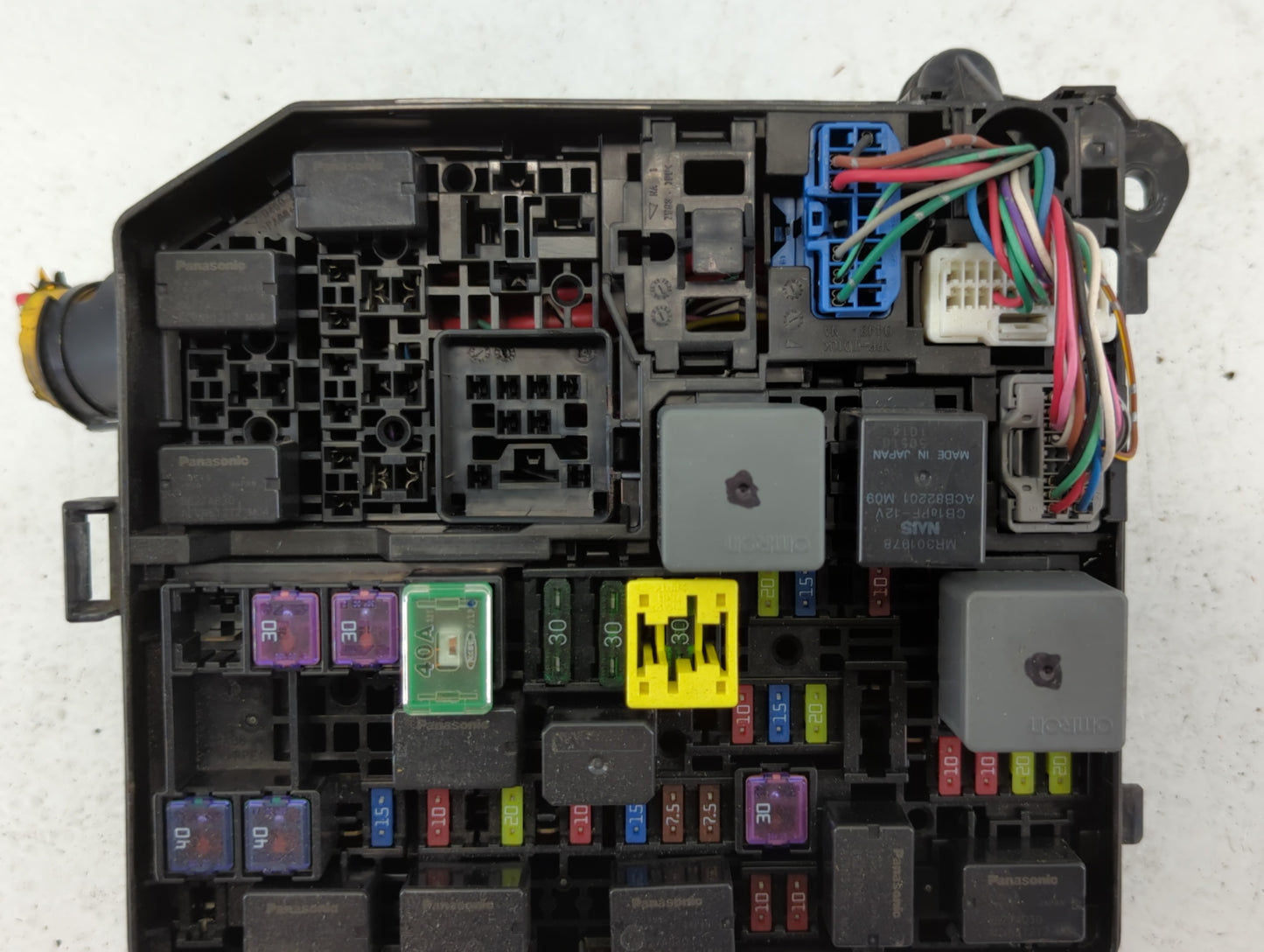 2014-2016 Mitsubishi Outlander Fusebox Fuse Box Panel Relay Module P/N:PP-TD10 3605 Fits Fits 2014 2015 2016 OEM Used Auto P