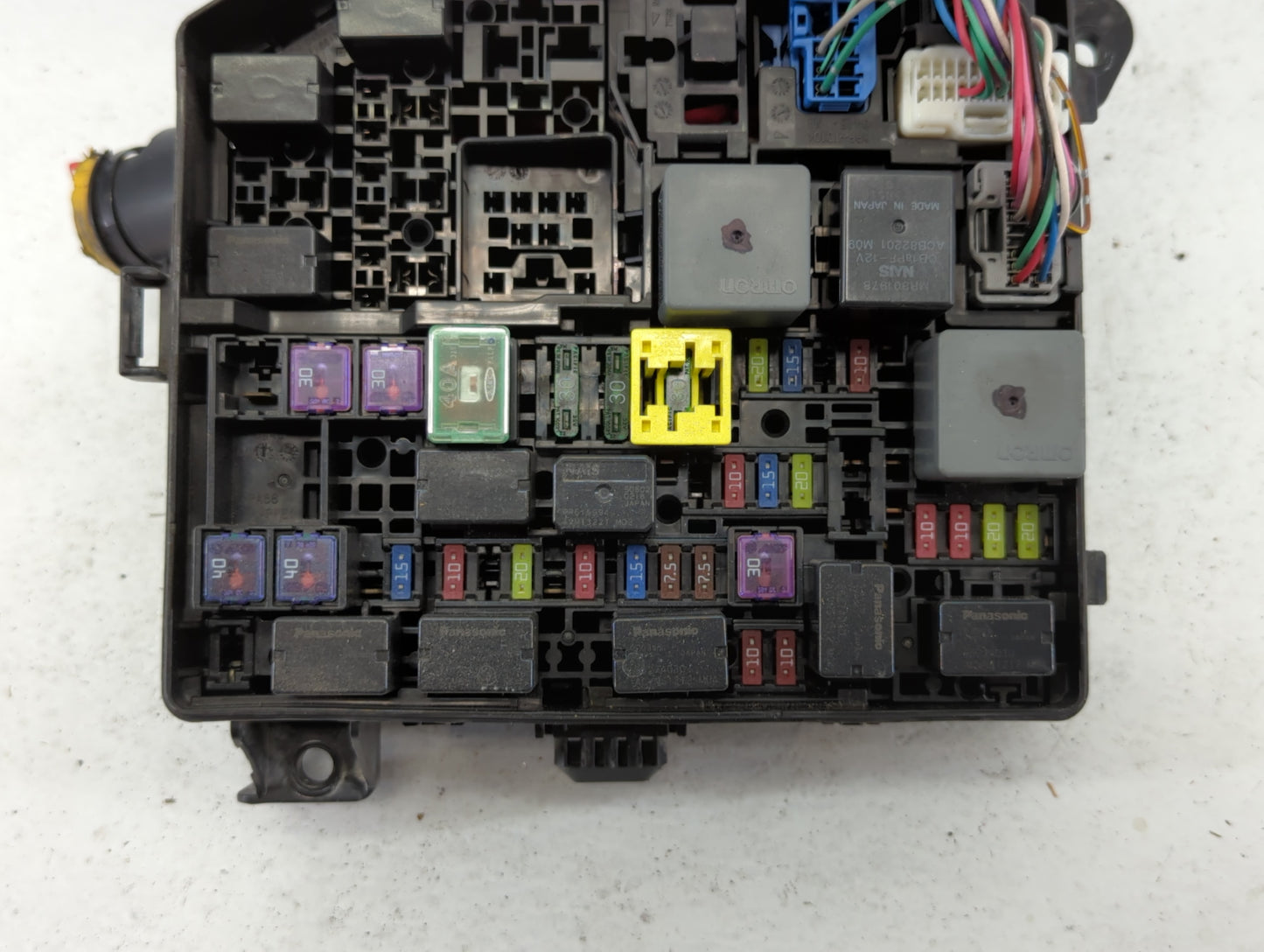 2014-2016 Mitsubishi Outlander Fusebox Fuse Box Panel Relay Module P/N:PP-TD10 3605 Fits Fits 2014 2015 2016 OEM Used Auto P