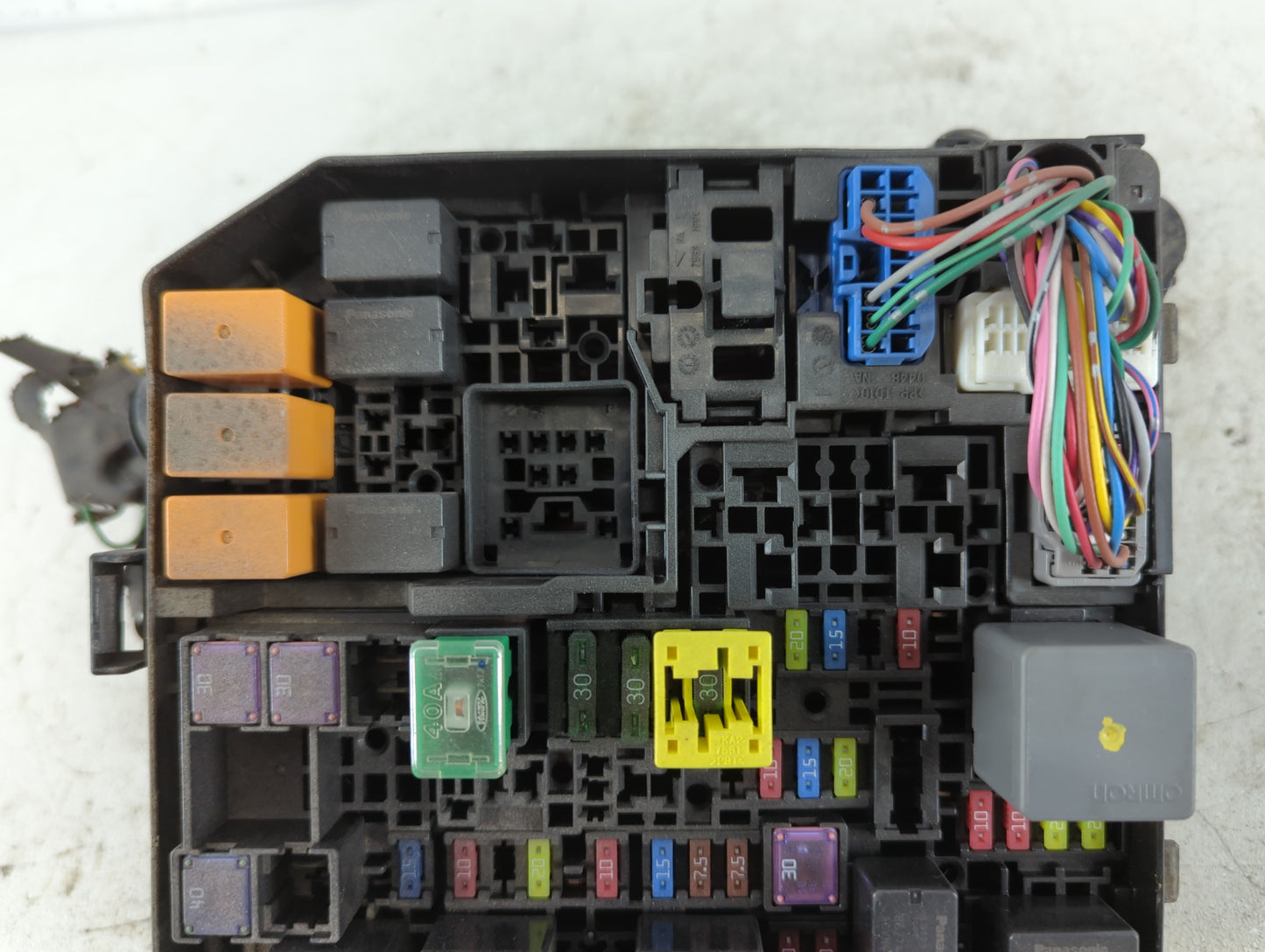 2014-2016 Mitsubishi Outlander Fusebox Fuse Box Panel Relay Module Fits Fits 2014 2015 2016 OEM Used Auto Parts - Oemusedaut