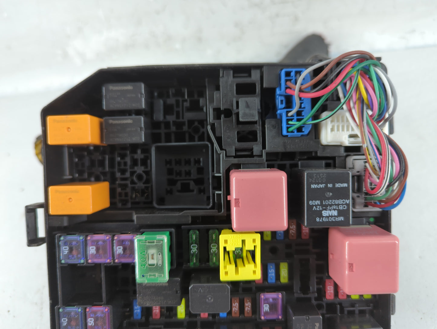 2014-2016 Mitsubishi Outlander Fusebox Fuse Box Panel Relay Module P/N:7594>PP<NA Fits Fits 2014 2015 2016 OEM Used Auto Par