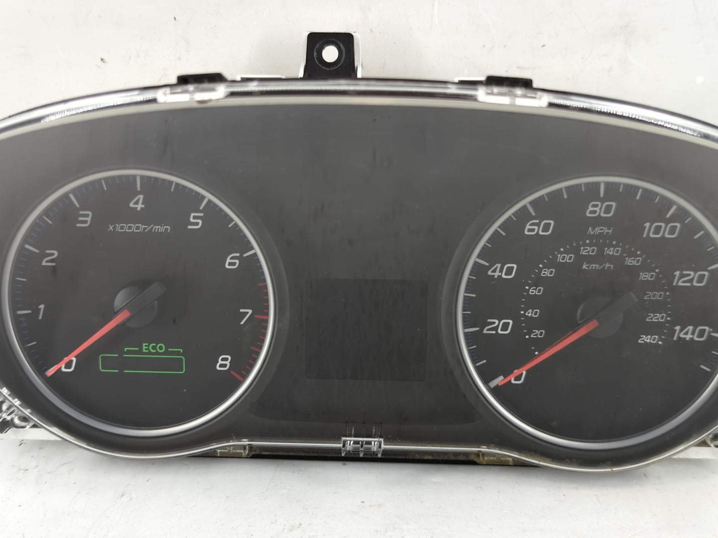 2016 Mitsubishi Outlander Instrument Cluster Speedometer Gauges P/N:1204080418185 8100C299 Fits OEM Used Auto Parts - Oemuse