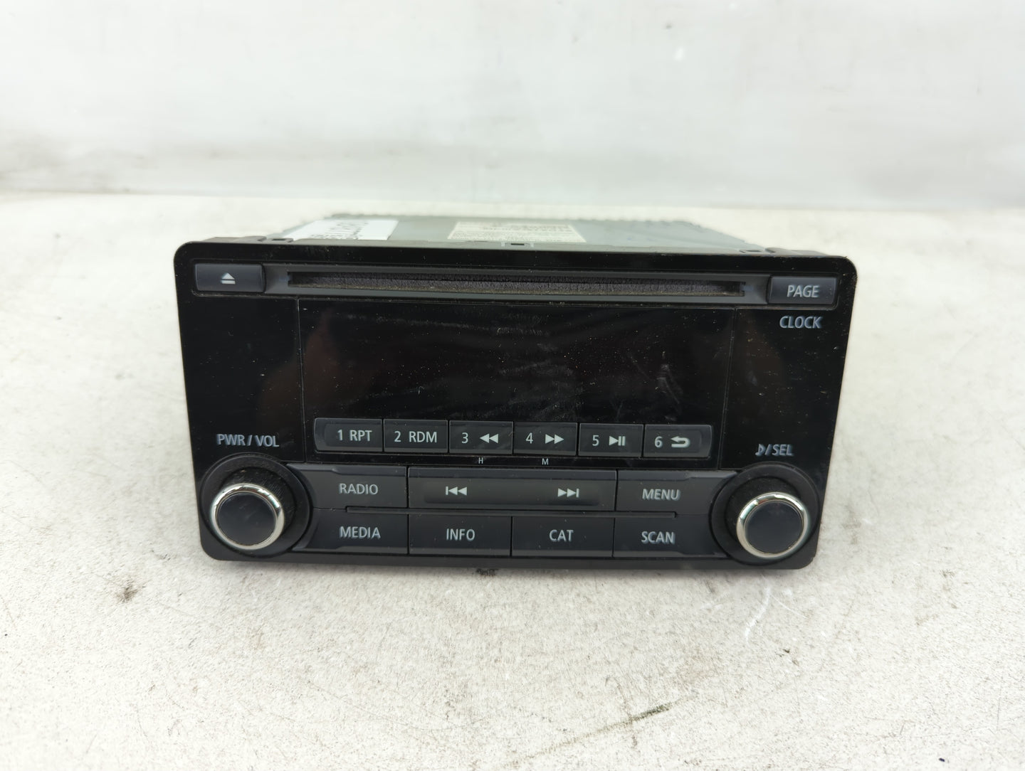 2016 Mitsubishi Outlander Sport Radio AM FM Cd Player Receiver Replacement P/N:8701A185 Fits OEM Used Auto Parts - Oemusedau