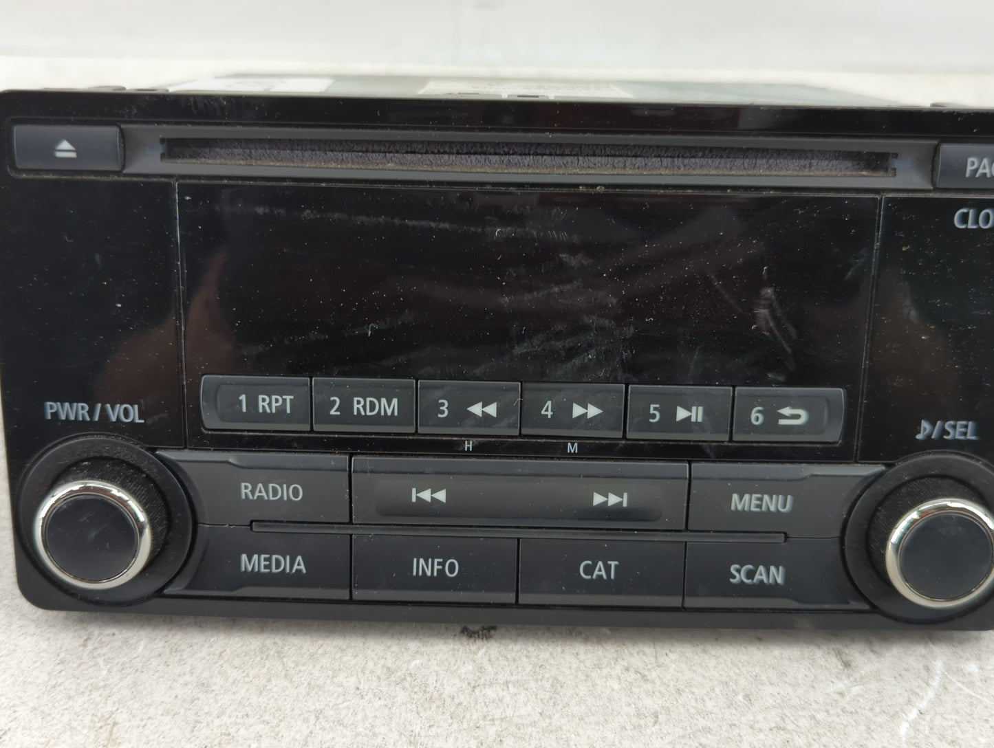 2016 Mitsubishi Outlander Sport Radio AM FM Cd Player Receiver Replacement P/N:8701A185 Fits OEM Used Auto Parts - Oemusedau