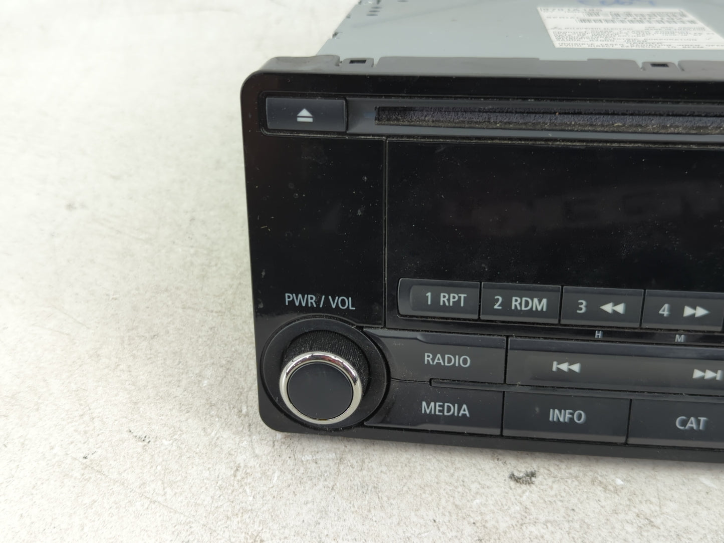2016 Mitsubishi Outlander Sport Radio AM FM Cd Player Receiver Replacement P/N:8701A185 Fits OEM Used Auto Parts - Oemusedau