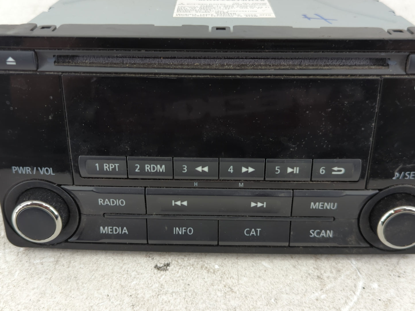 2016 Mitsubishi Outlander Sport Radio AM FM Cd Player Receiver Replacement P/N:8701A185 Fits OEM Used Auto Parts - Oemusedau