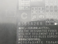 2012-2017 Mitsubishi Outlander Sport Fusebox Fuse Box Panel Relay Module P/N:8565A268 Fits Fits 2012 2013 2014 2015 2016 201