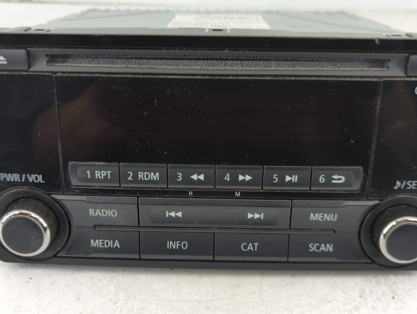 2016 Mitsubishi Outlander Sport Radio AM FM Cd Player Receiver Replacement P/N:61187188 8701A185 Fits OEM Used Auto Parts - 