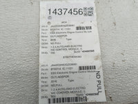 2016-2017 Mitsubishi Outlander Sport PCM Engine Control Computer ECU ECM PCU OEM P/N:1860C815 E6T83575 Fits Fits 2016 2017 O
