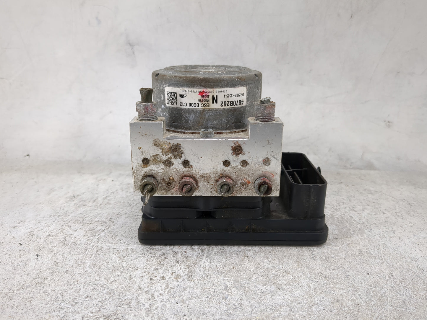 2016 Mitsubishi Outlander Sport ABS Pump Control Module Replacement P/N:4670B262 06.2102-3535.4, ESC EC08 C12 Fits OEM Used 