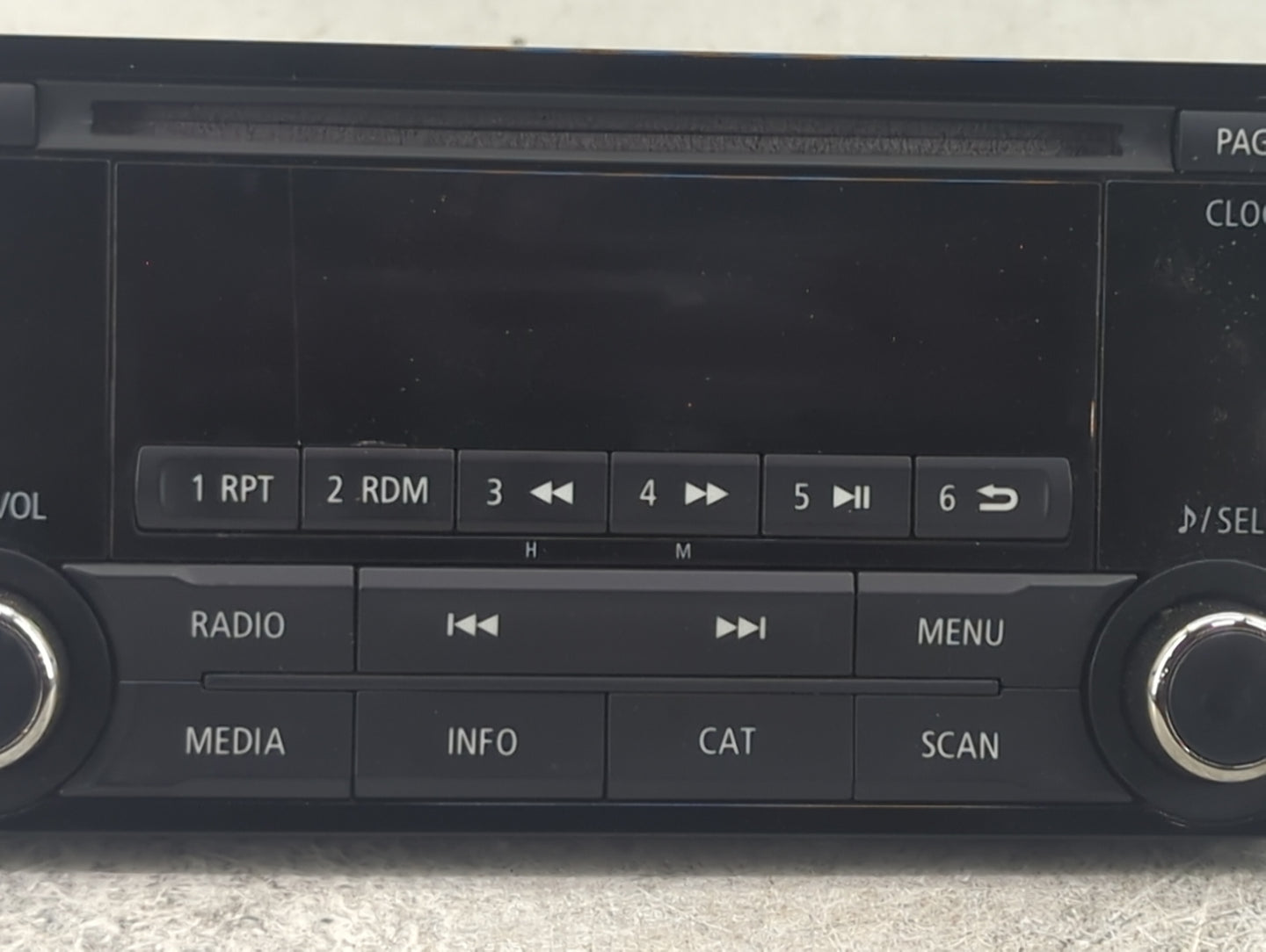 2016 Mitsubishi Outlander Sport Radio AM FM Cd Player Receiver Replacement P/N:8701A185 DY-1MU3R45-T-J2 Fits OEM Used Auto P