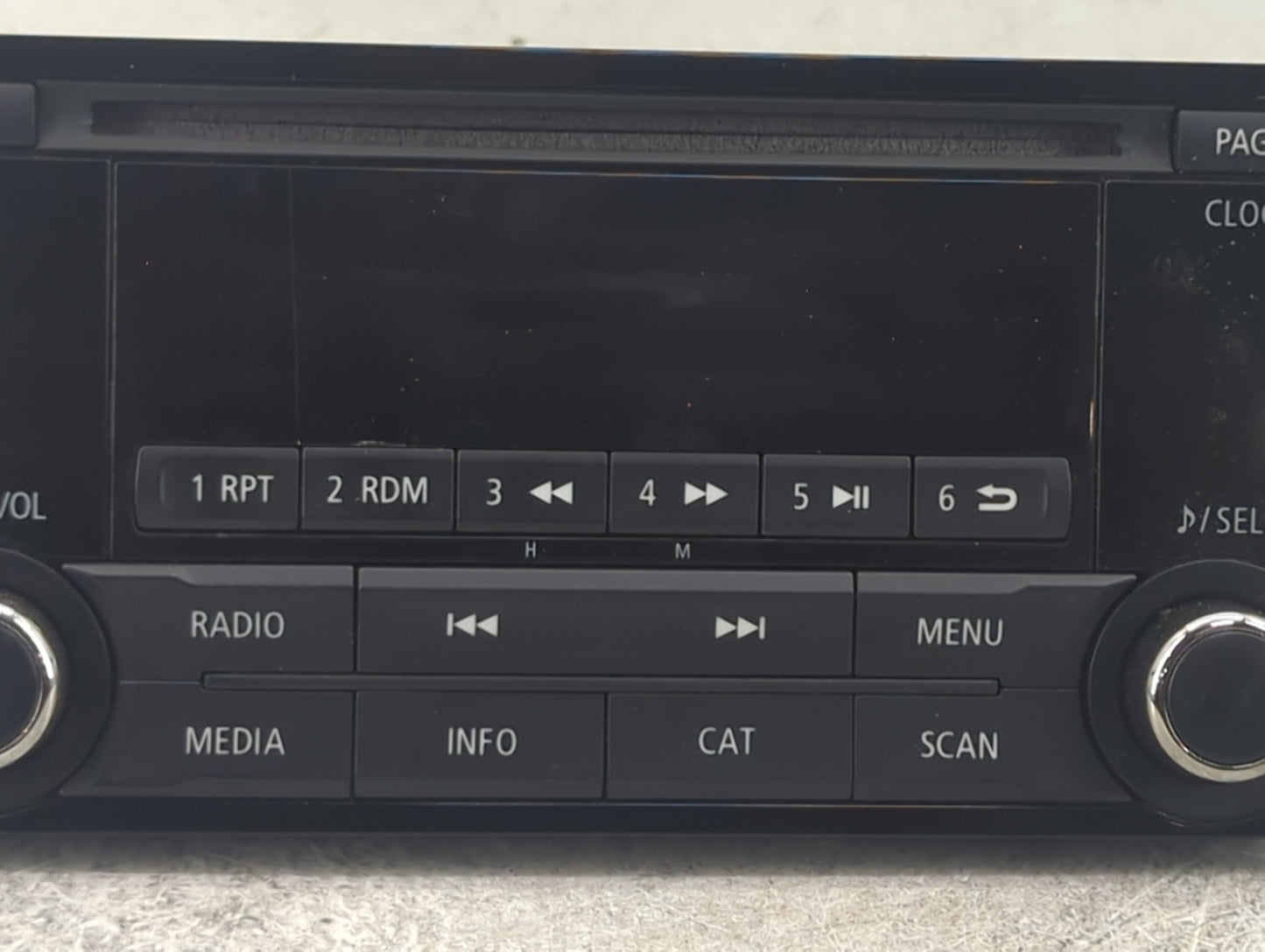 2016 Mitsubishi Outlander Sport Radio AM FM Cd Player Receiver Replacement P/N:8701A185 DY-1MU3R45-T-J2 Fits OEM Used Auto P