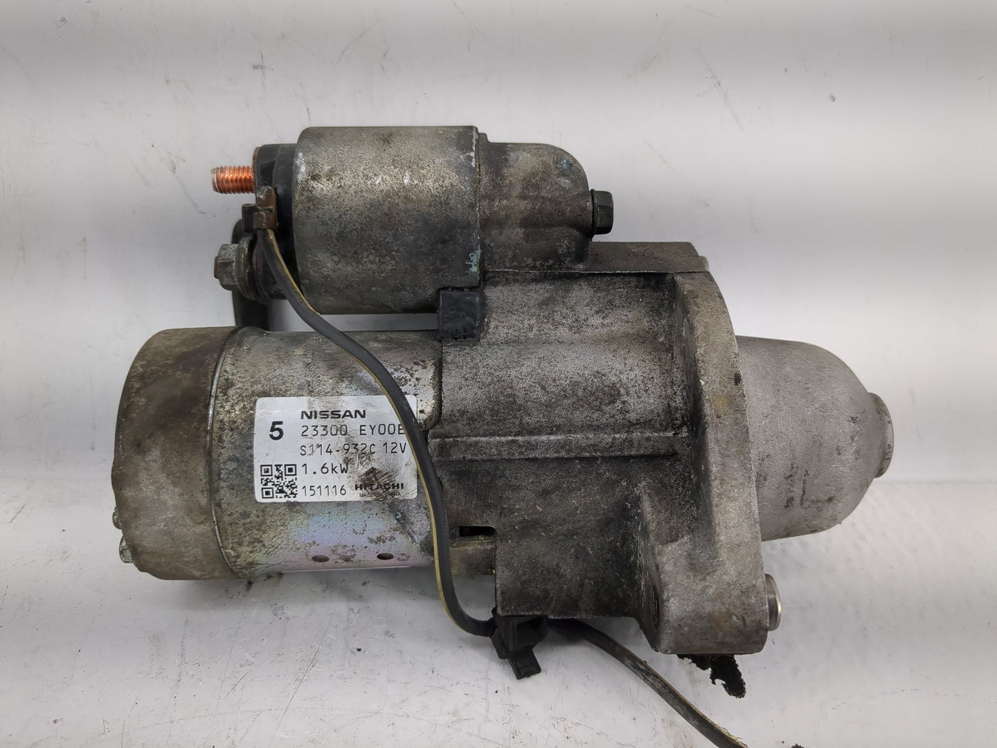 2016 Nissan 370z Car Starter Motor Solenoid OEM P/N:S114-932C 12V Fits OEM Used Auto Parts - Oemusedautoparts1.com