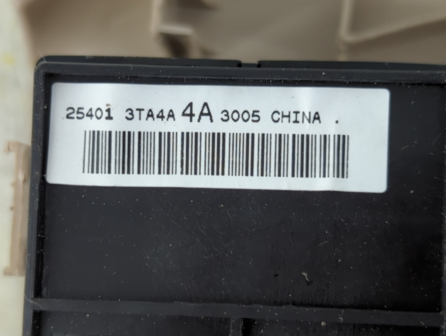 2013-2018 Nissan Altima Master Power Window Switch Replacement Driver Side Left P/N:25401 3TA4A Fits OEM Used Auto Parts - O