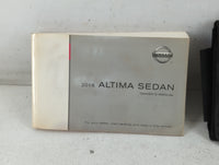 2016 Nissan Altima Owners Manual Book Guide P/N:OM16EA 0L33U0 OEM Used Auto Parts - Oemusedautoparts1.com