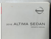 2016 Nissan Altima Owners Manual Book Guide P/N:OM16EA 0L33U0 OEM Used Auto Parts - Oemusedautoparts1.com