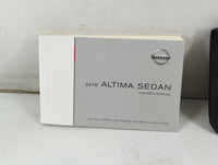 2016 Nissan Altima Owners Manual Book Guide P/N:OM16EA 0L33U1 OEM Used Auto Parts - Oemusedautoparts1.com
