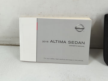 2016 Nissan Altima Owners Manual Book Guide P/N:OM16EA 0L33U1 OEM Used Auto Parts