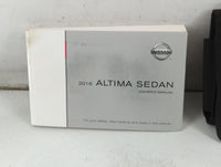2016 Nissan Altima Owners Manual Book Guide P/N:OM16EA 0L33U1 OEM Used Auto Parts - Oemusedautoparts1.com