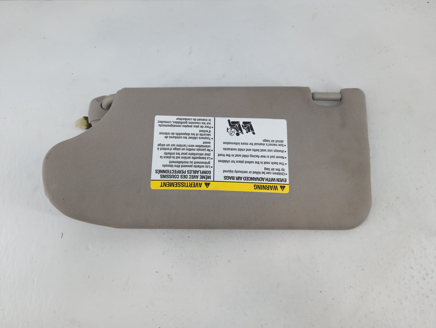 2013-2018 Nissan Altima Sun Visor Shade Replacement Passenger Right Mirror Fits Fits 2013 2014 2015 2016 2017 2018 OEM Used 