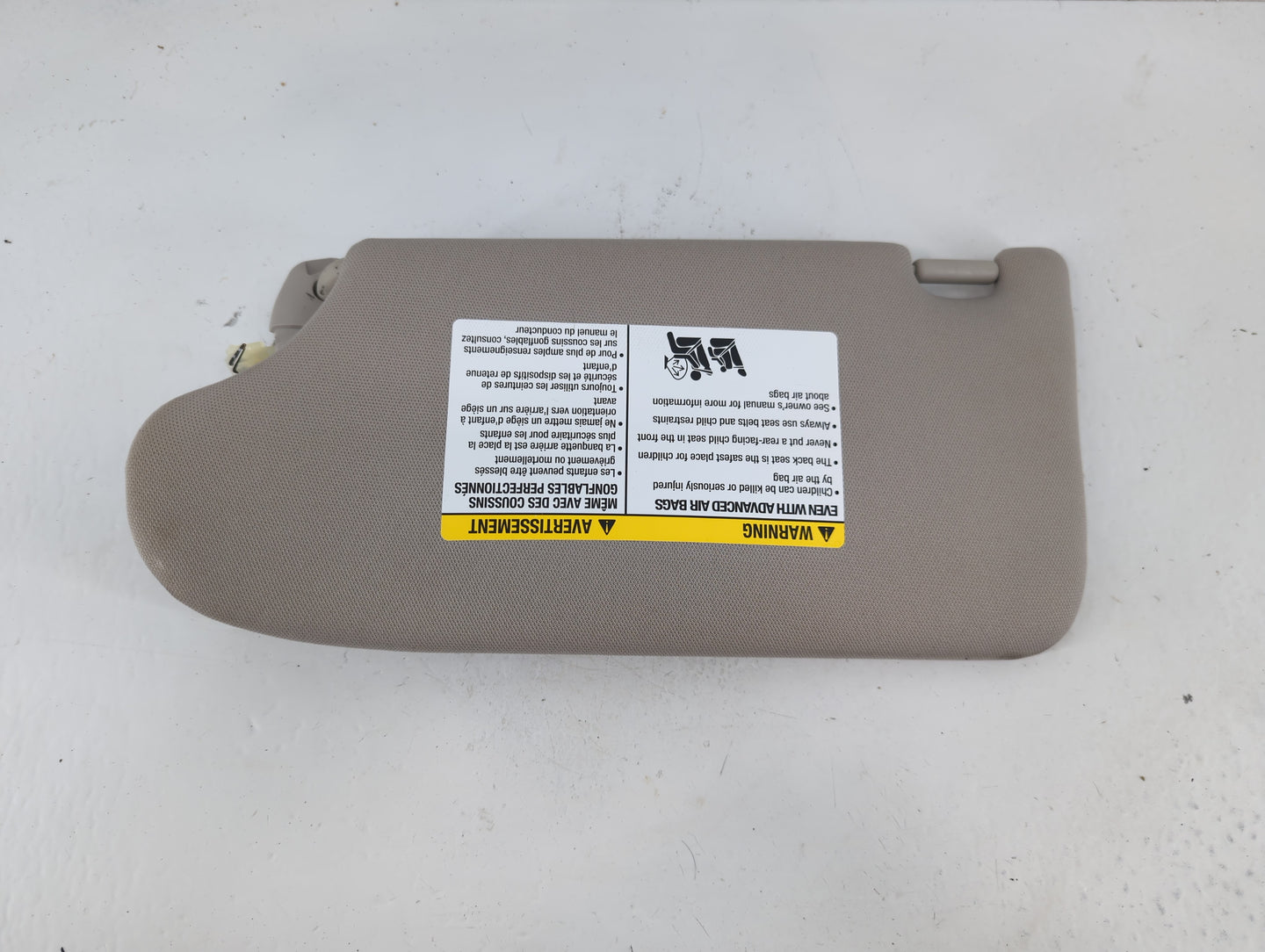 2013-2018 Nissan Altima Sun Visor Shade Replacement Passenger Right Mirror Fits Fits 2013 2014 2015 2016 2017 2018 OEM Used 