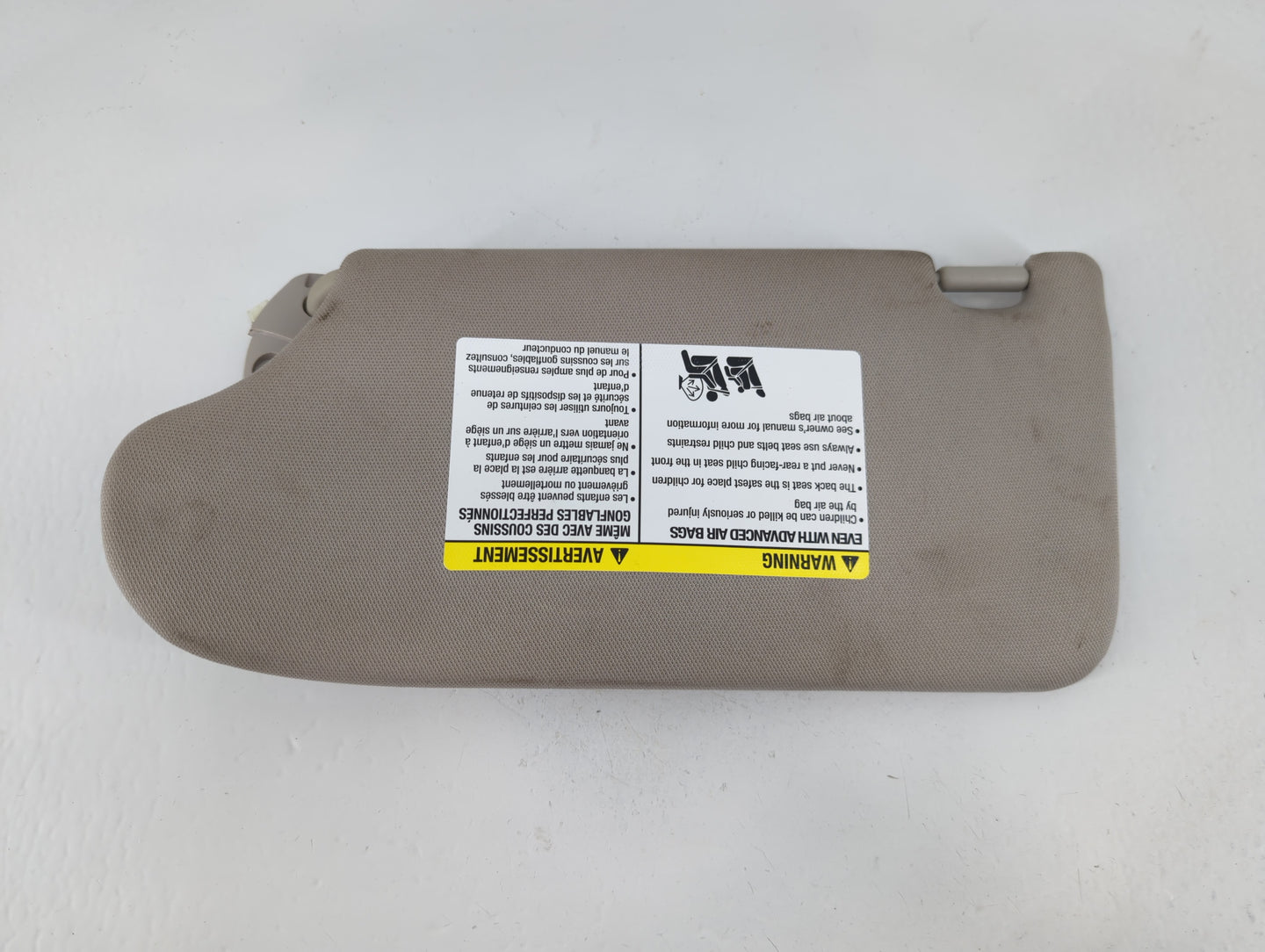 2013-2018 Nissan Altima Sun Visor Shade Replacement Passenger Right Mirror Fits Fits 2013 2014 2015 2016 2017 2018 OEM Used 